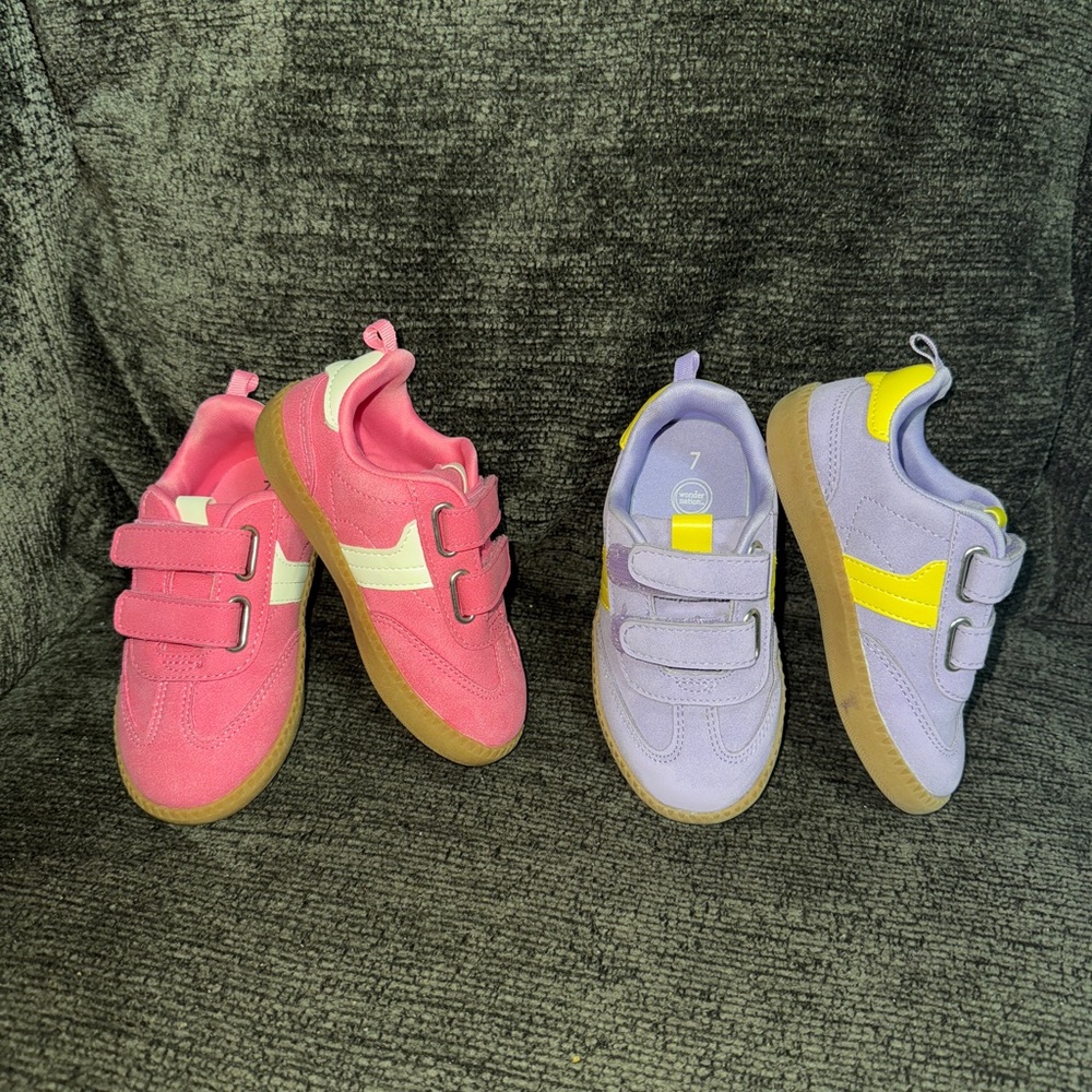 Set Of 2 Wonder Nation Toddler Kids Sport Sneaker Size 7